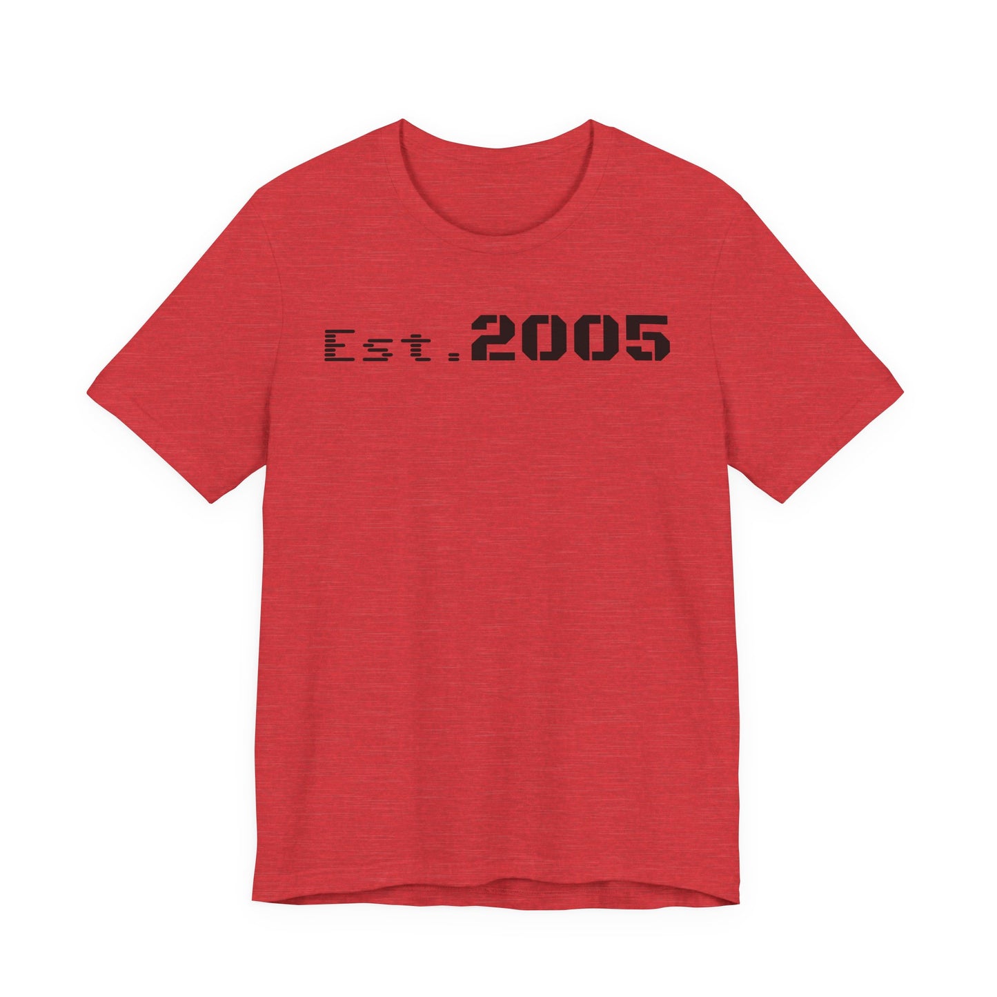 Est. 2005 Unisex Tee, Vintage T-Shirt, Custom Year Shirt, Birthday Gift, Casual Wear