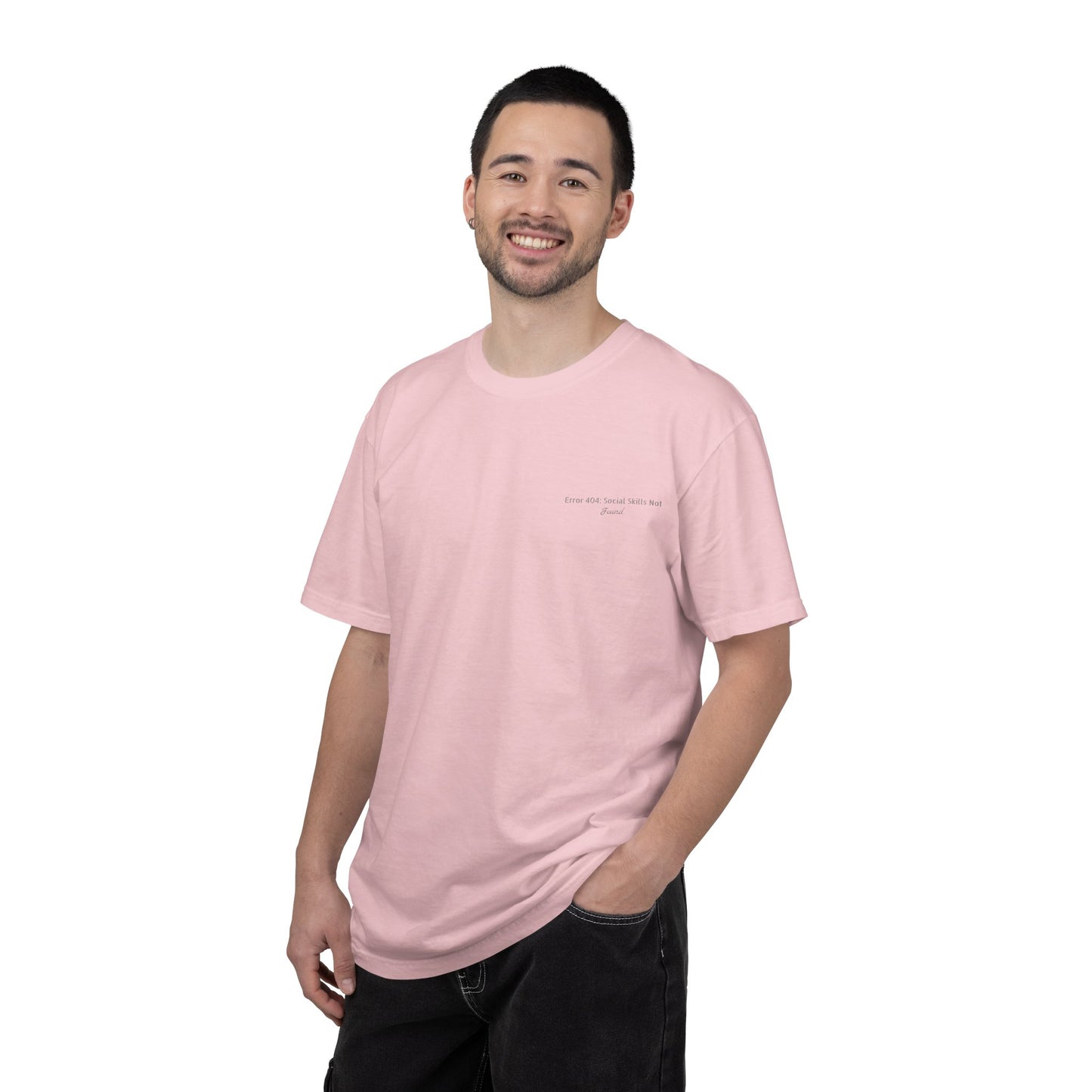Error 404 Social Skills Not Found T-Shirt | Funny Tech Humor Tee