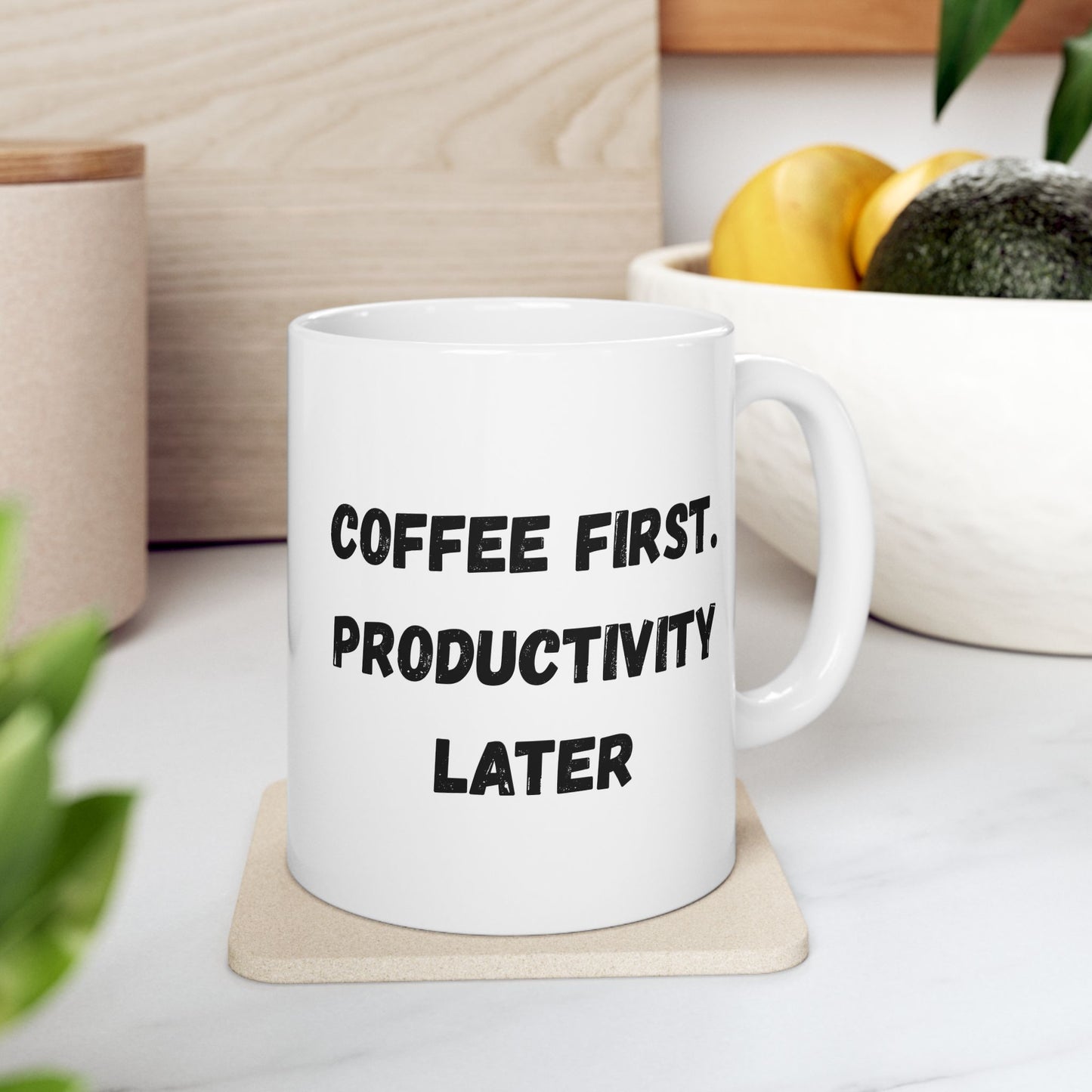 Inspiring Ceramic Coffee Mug - 11oz & 15oz - Perfect for Creativity & Motivation Lovers - TRV