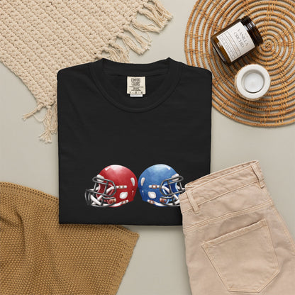 Unisex Football Rivalry T-Shirt - Perfect Gift for Game Day, Sports Fans, Tailgating, Football Season, Team Spirit Gear