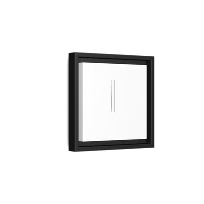 Minimal Line Art | Matte Canvas Framed