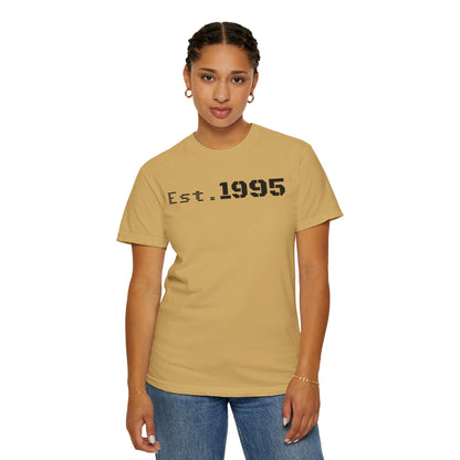 Vintage Est. 1995 T-Shirt, Retro Unisex Tee, Perfect Gift for Birthdays, Casual Wear, Nostalgic Apparel - TRV