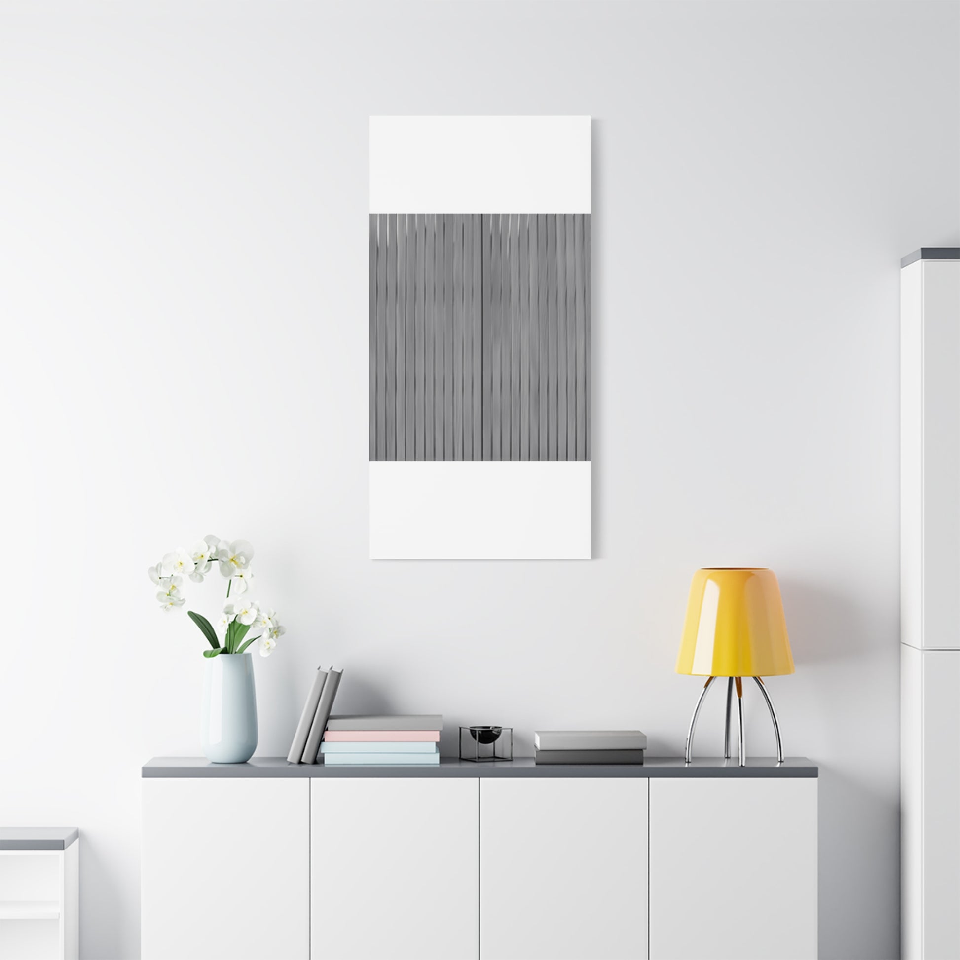 Modern Striped Canvas Art - 1.25" Stretched Wall Decor - TRV