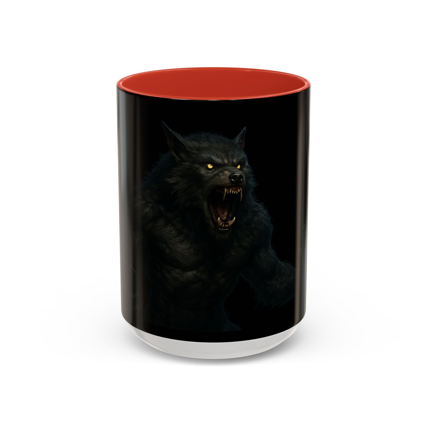 Howling Werewolf Coffee Mug - Perfect Gift for Horror Lovers, Wolf Enthusiasts, Halloween Decor, Unique Drinkware, Gothic Homeware - TRV