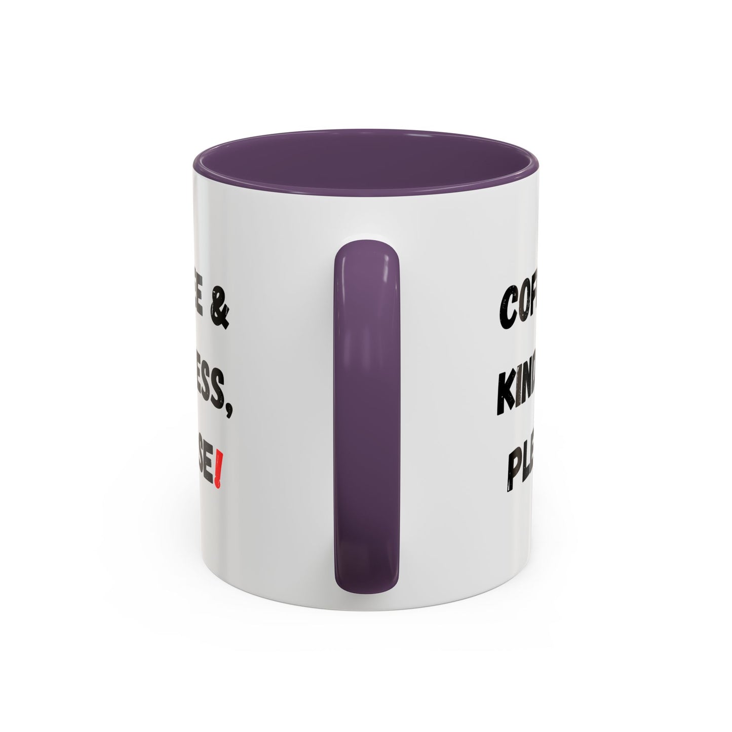 Coffee & Kindness Mug - Inspirational Coffee Cup, Gift for Friends, Office Decor, Encouragement, Morning Motivation