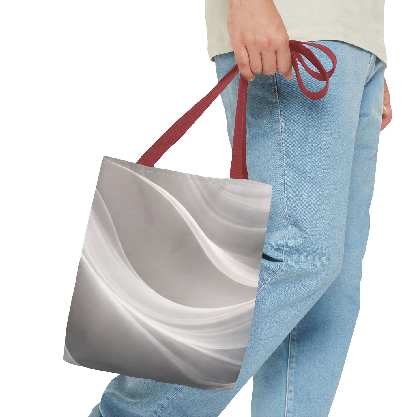 Soft Marble Wave Tote