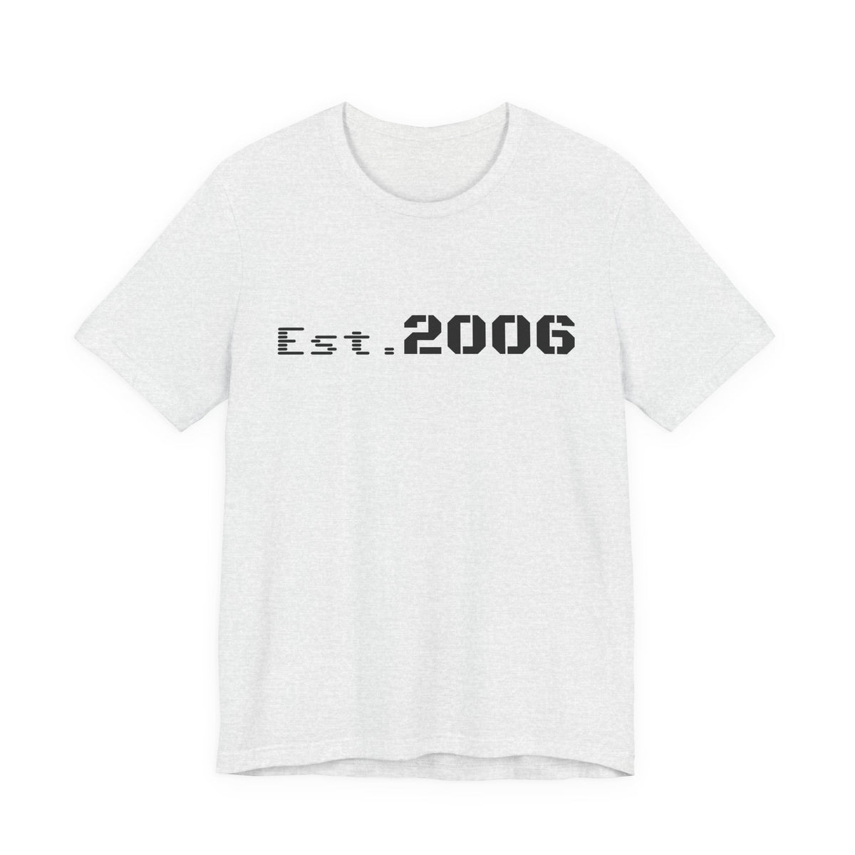 Vintage-style "Established 2006" graphic T-shirt by Printify, showing a casual cotton tee with bold birthday-themed design.