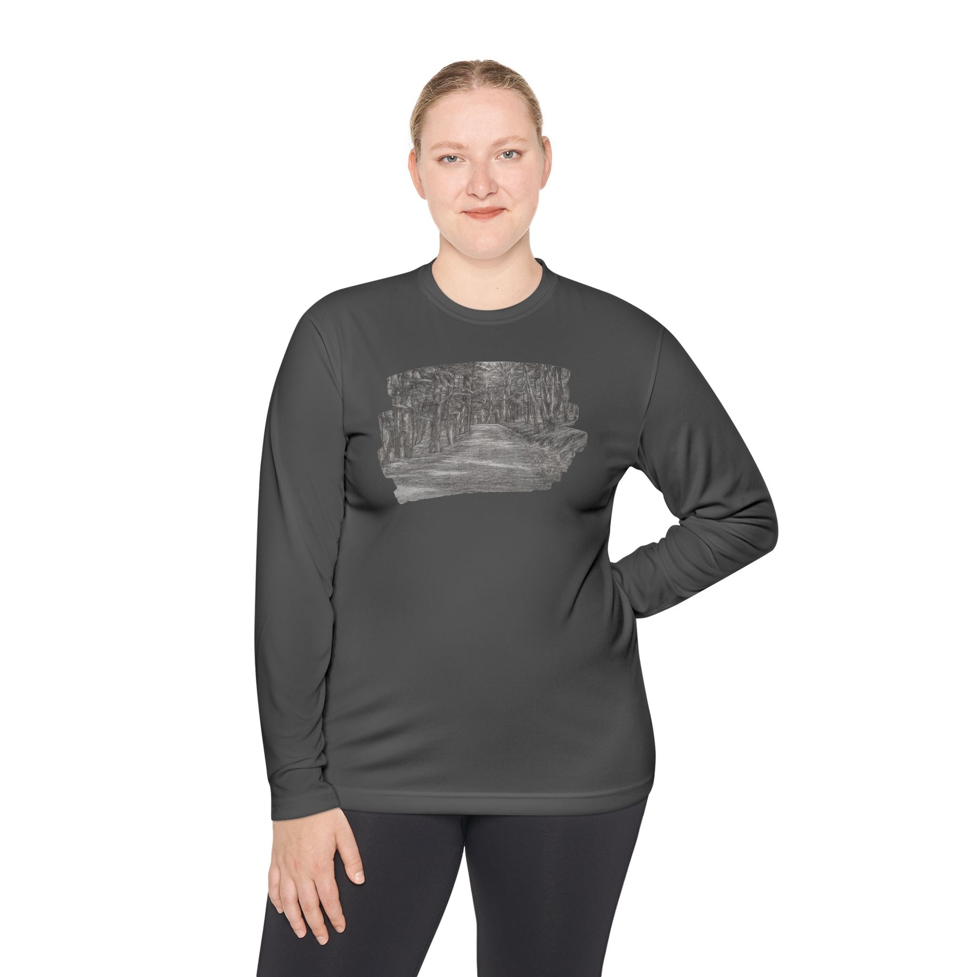 Unisex Long Sleeve Tee - Nature Inspired Design, Comfortable Graphic Shirt for Outdoor Lovers, Casual Wear, Gift for Nature [...] - TRV