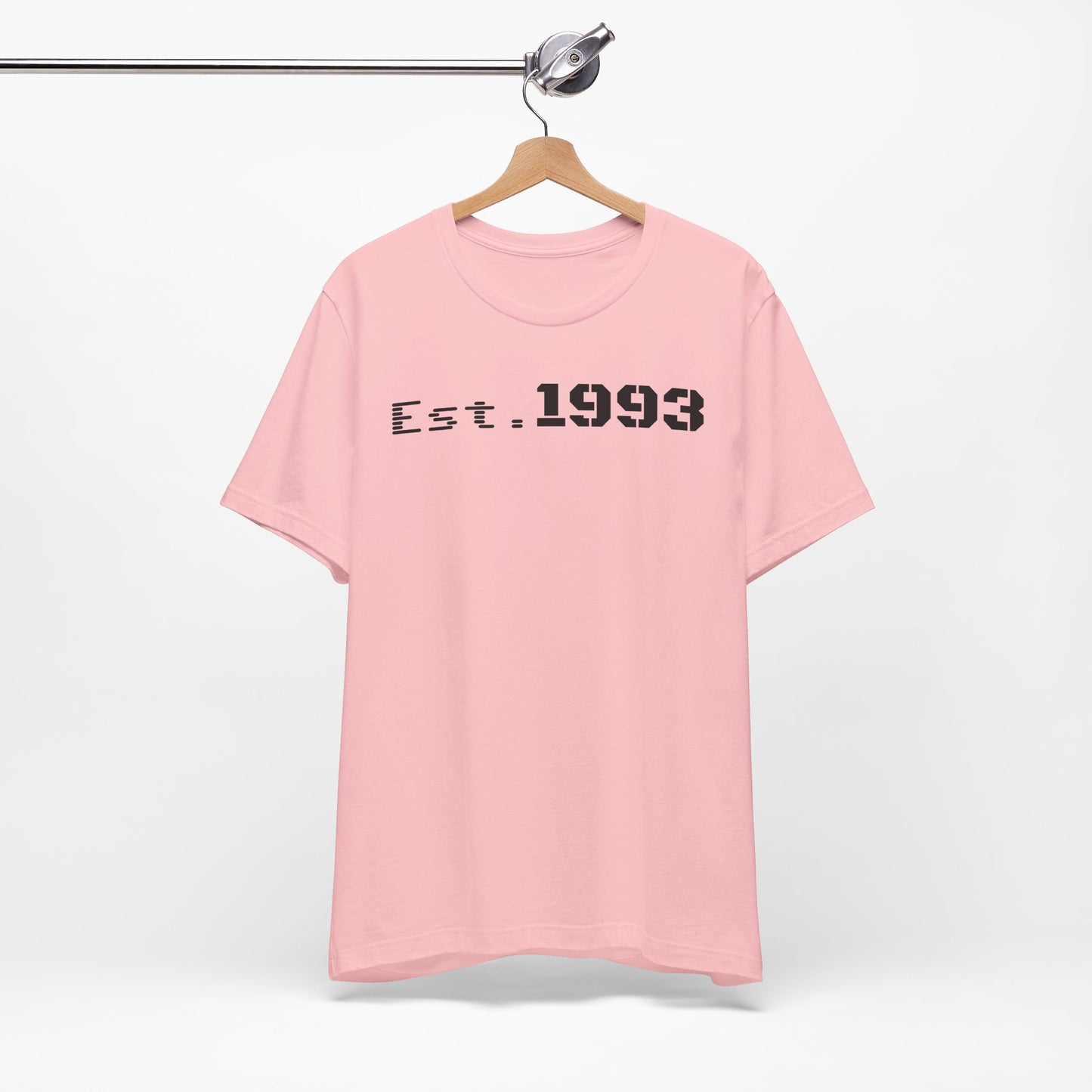 Est. 1993 Unisex Short Sleeve Tee - Perfect for Birthdays, Nostalgia, Casual Wear, Gifts, and Celebrations - TRV