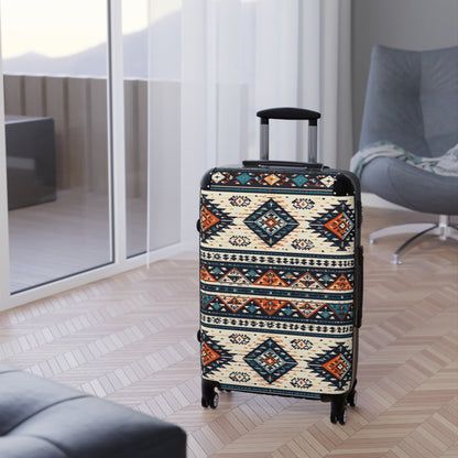 Aztec Travel Suitcase – Southwestern Pattern Carry-On Luggage