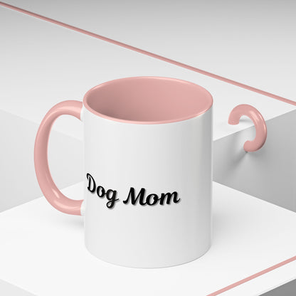 Dog Mom Accent Coffee Mug - Perfect Gift for Pet Lovers