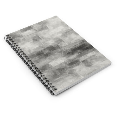 Stylish Abstract Spiral Notebook - Perfect for Note-Taking, Journaling, Students, Office Use, and Gifts - TRV