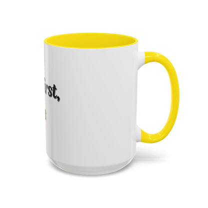 But First, Books Accent Coffee Mug - Perfect Gift for Book Lovers - TRV