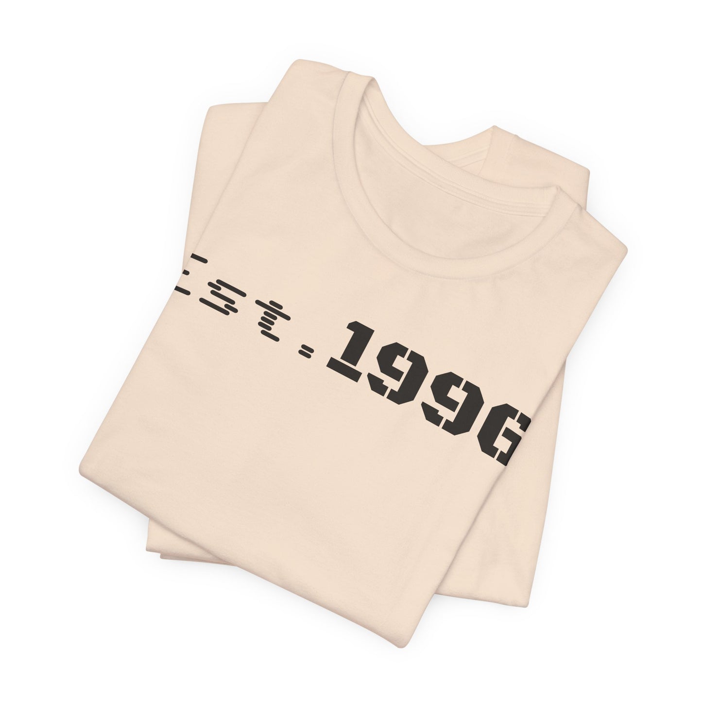 Established 1996 Unisex T-Shirt, Vintage Year Tee, Birth Year Gift, Casual Fashion, Personalized Graphic Tee - TRV