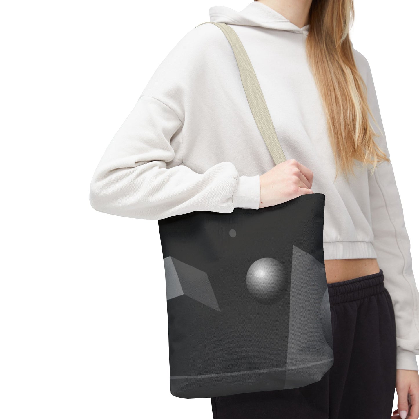 Abstract Monochrome Orb | Tote Bag