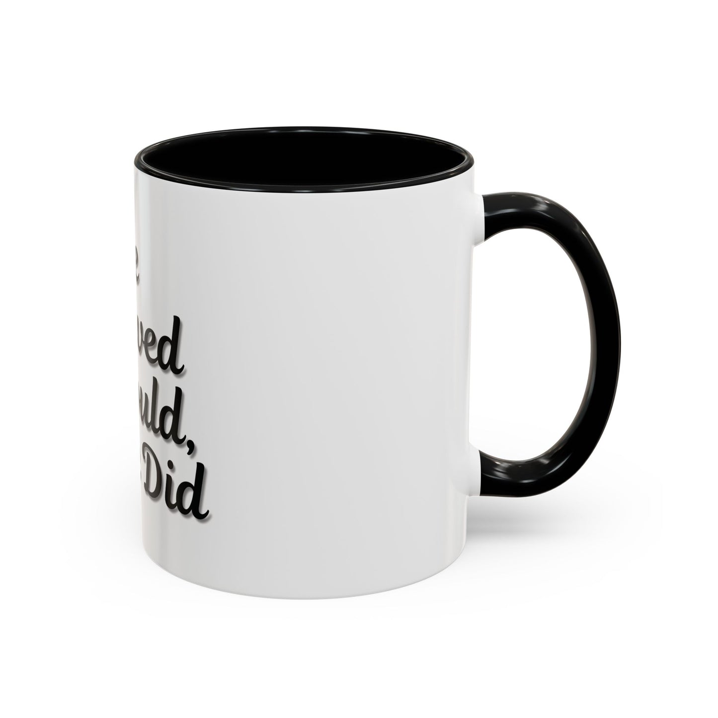 Inspirational Accent Coffee Mug - 'He Believed He Could, So He Did' - Perfect Gift for Motivational Moments - TRV