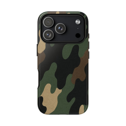 Camo Tough Phone Case, rugged military green cover - view 111