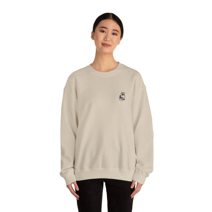 Stack of Books with Mug and Plant Sweatshirt | Cozy Reading Crewneck
