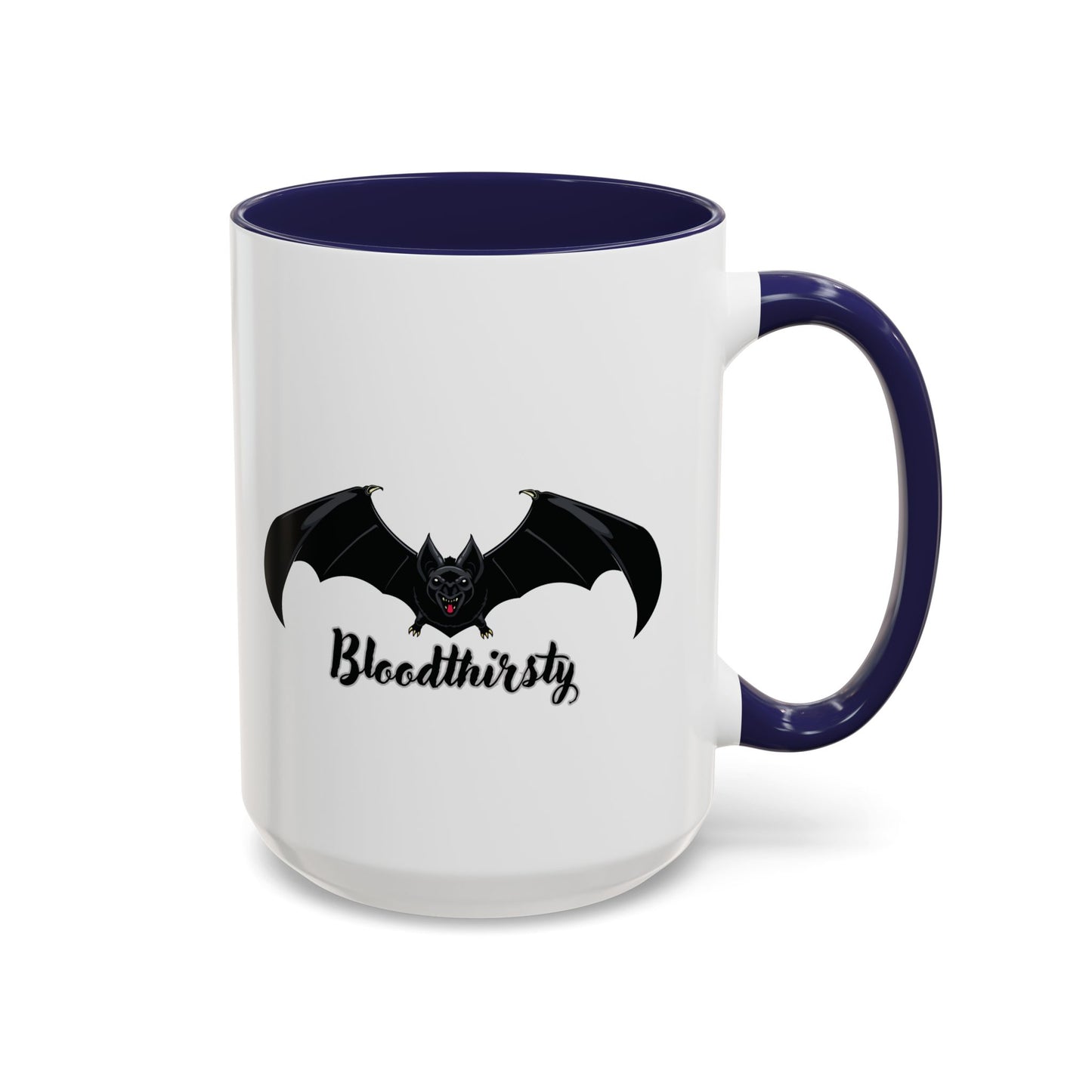 Bloodthirsty Bat Coffee Mug - Unique Halloween and Gothic Accents