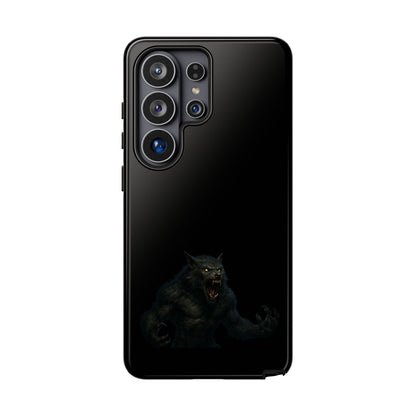 Werewolf Phone Case, dark monster graphic tough protective case - view 67