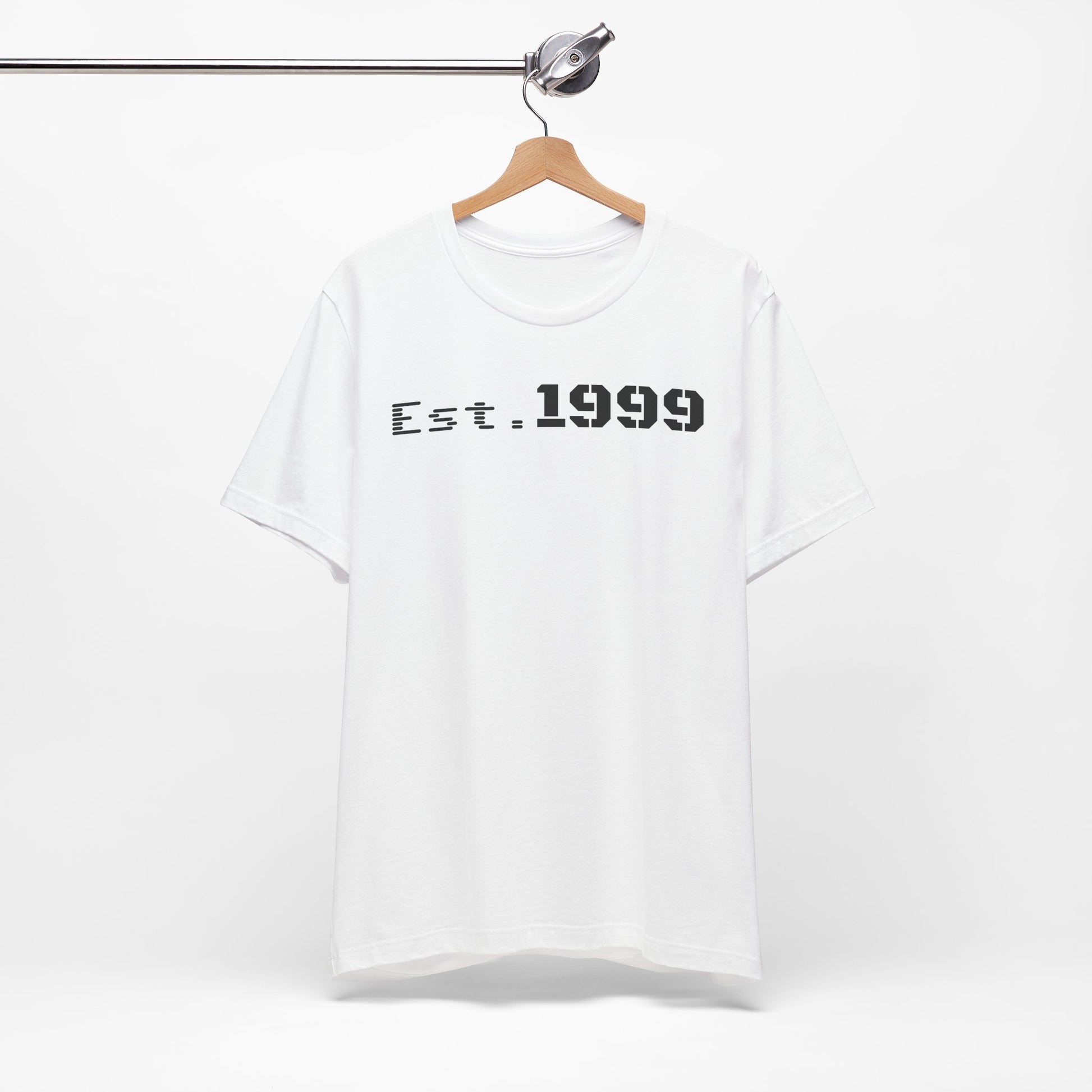 Established 1999 Unisex Tee | Vintage Birth Year Shirt, Casual Birthday Gift, Personalized Family Reunion Apparel, Retro Style [...] - TRV