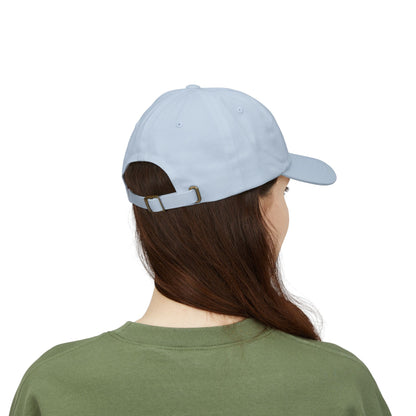 Dad Cap — "My anxiety has anxiety" Embroidered White Baseball Hat
