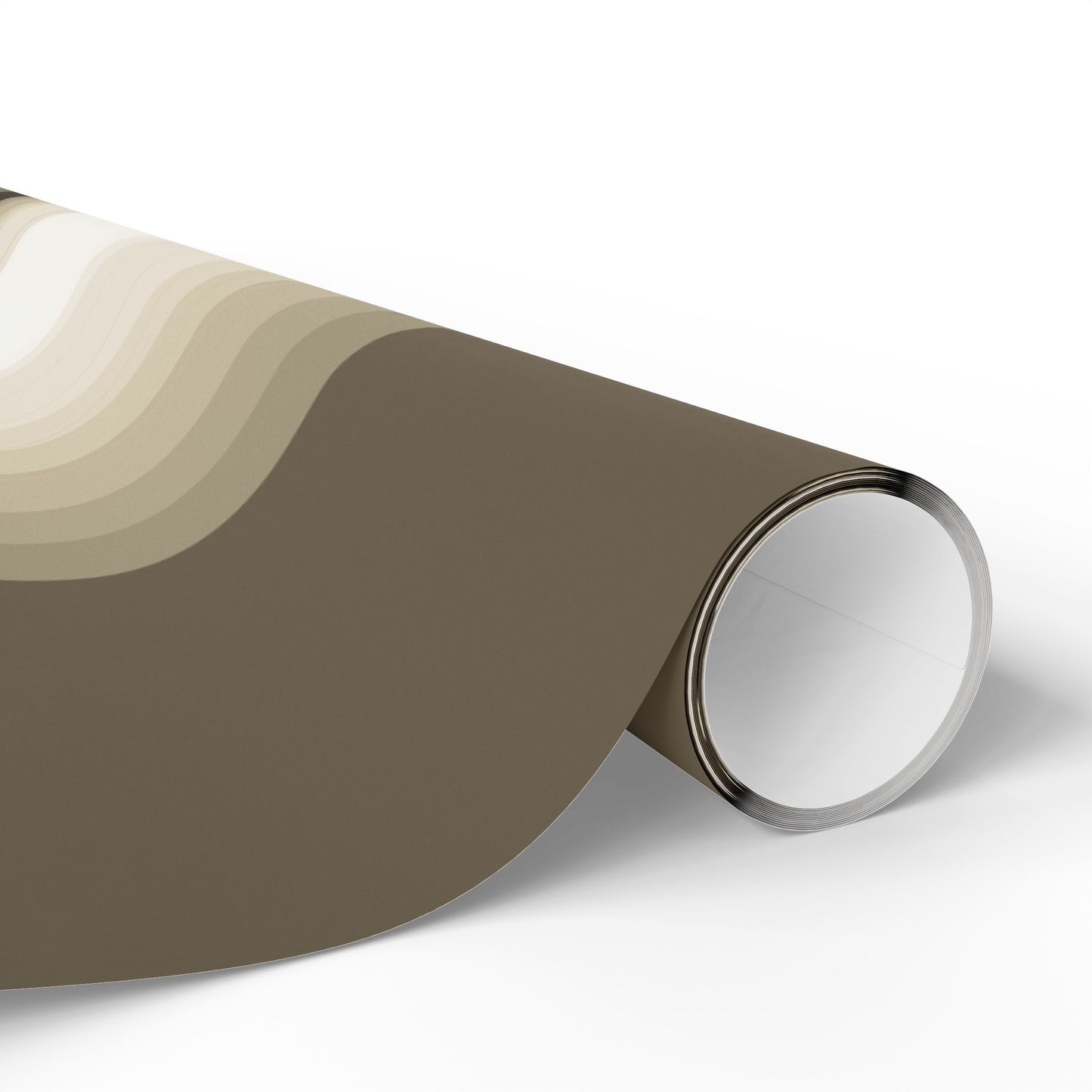 Neutral Abstract Circles Wrapping Paper