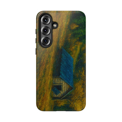 Artistic Phone Case by Tough Cases, Nature-Inspired Phone Protection, Unique Gift for Nature Lovers, Stylish Accessory, Fall Aesthetic - TRV