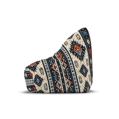Southwestern Aztec Pattern Bean Bag Chair Cover | Tribal Geometric Boho