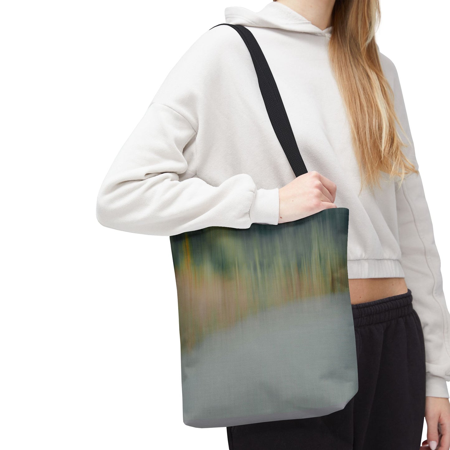 Serene Landscape Tote Bag - Stylish Eco-Friendly Carryall for Everyday Use - TRV