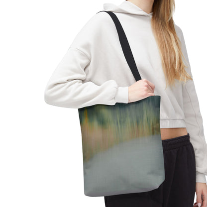 Serene Landscape Tote Bag - Stylish Eco-Friendly Carryall for Everyday Use - TRV