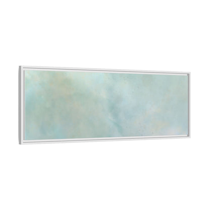 Soft abstract pastel watercolor design on matte canvas, Printify brand, with vibrant, blended colors and artistic texture.