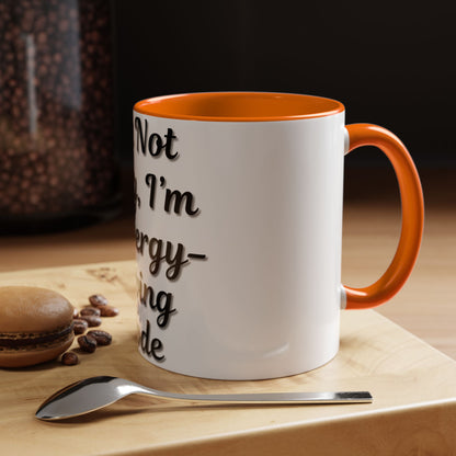 Humorous Coffee Mug - "I'm Not Lazy, I'm in Energy-Saving Mode" - TRV