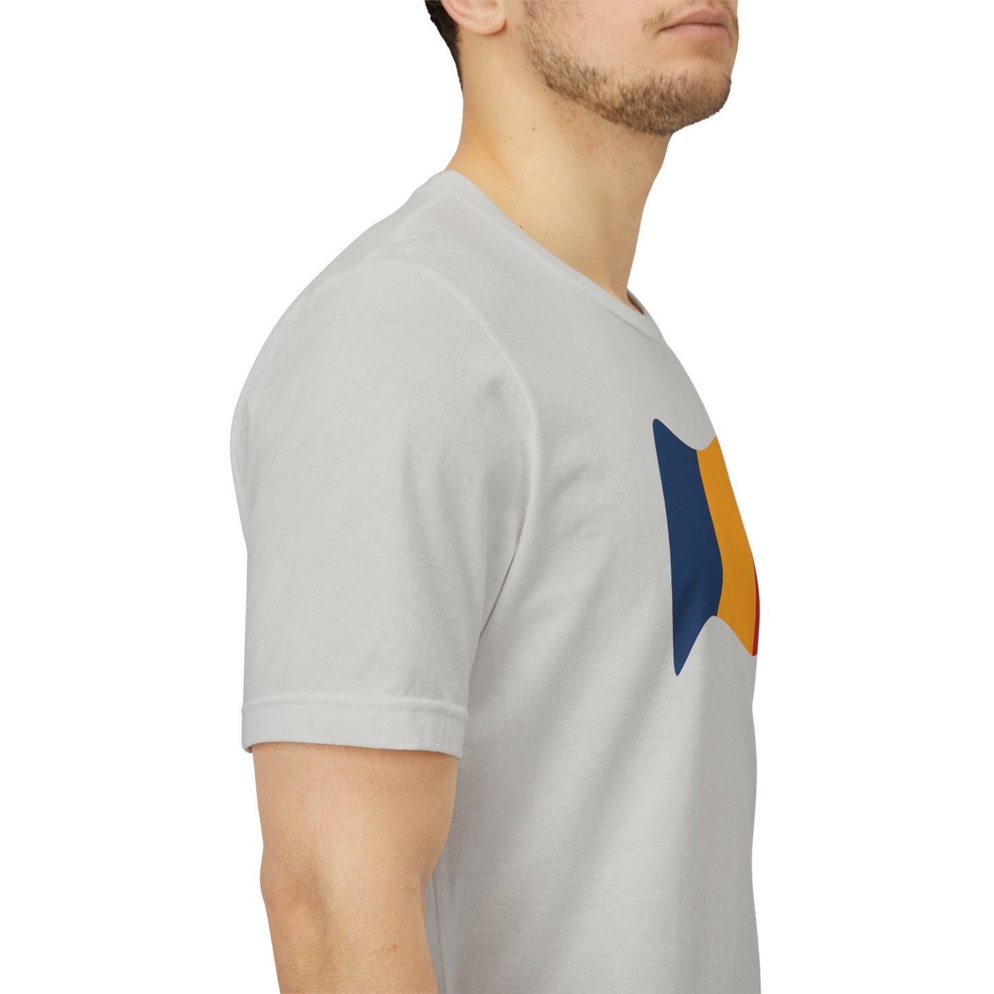 Romanian Flag Unisex Short Sleeve Tee, Casual Shirt, Travel T-Shirt, Gift for Romanians, Summer Outfit, Everyday Wear