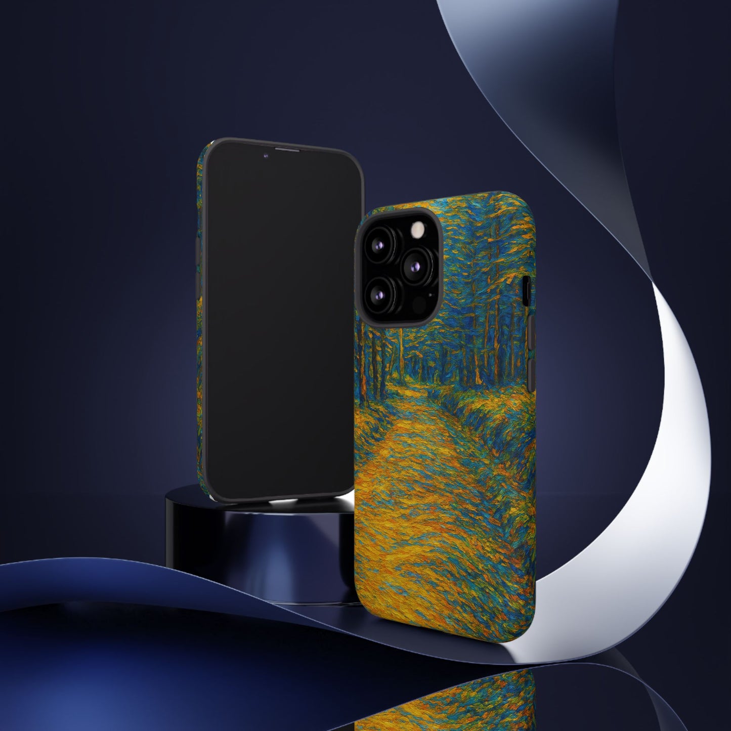 Artistic Phone Case for Nature Lovers, Tough Cases, Vibrant Design, Gift for Friends, Phone Accessories, Unique Artwork - TRV