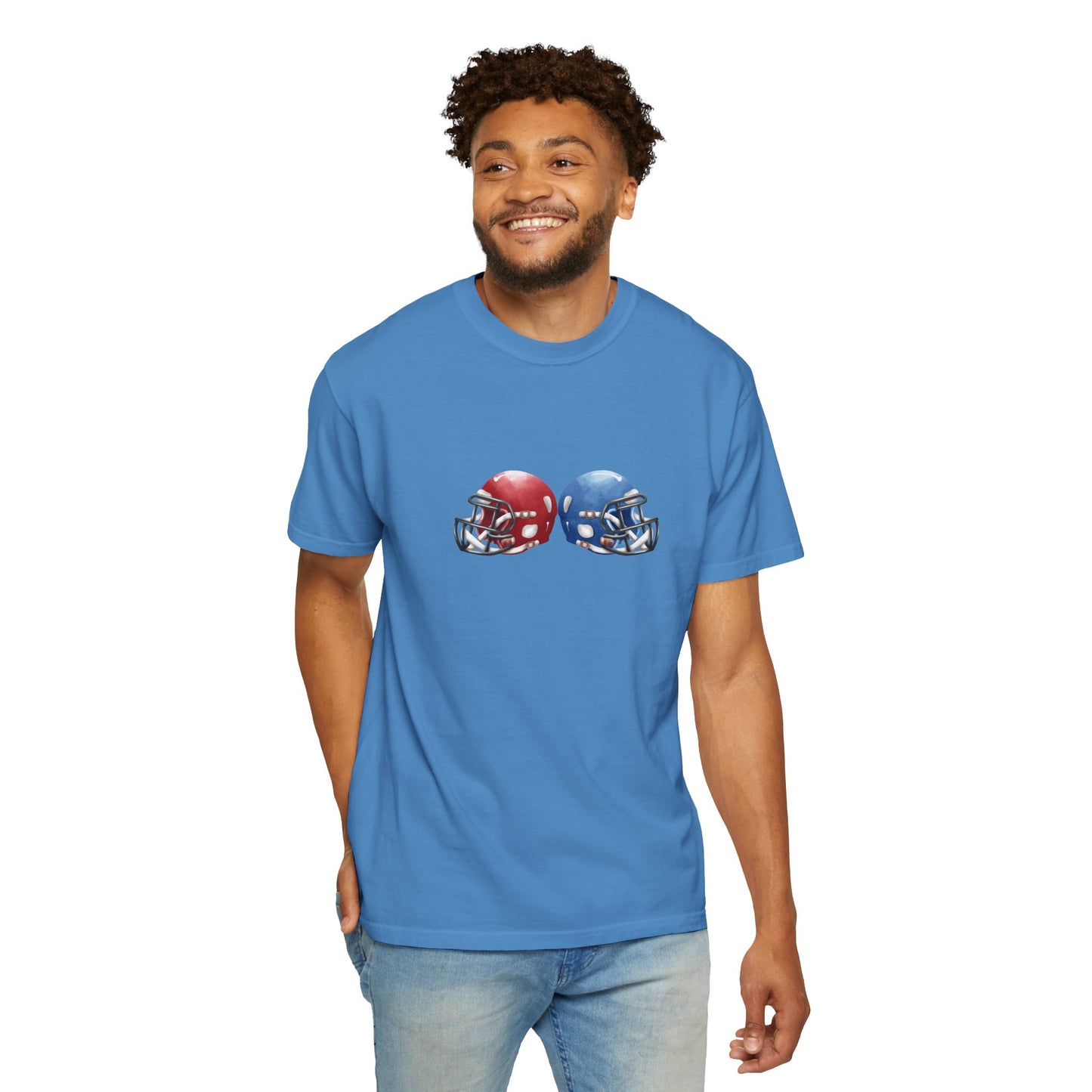 Unisex Football Rivalry T-Shirt - Perfect Gift for Game Day, Sports Fans, Tailgating, Football Season, Team Spirit Gear