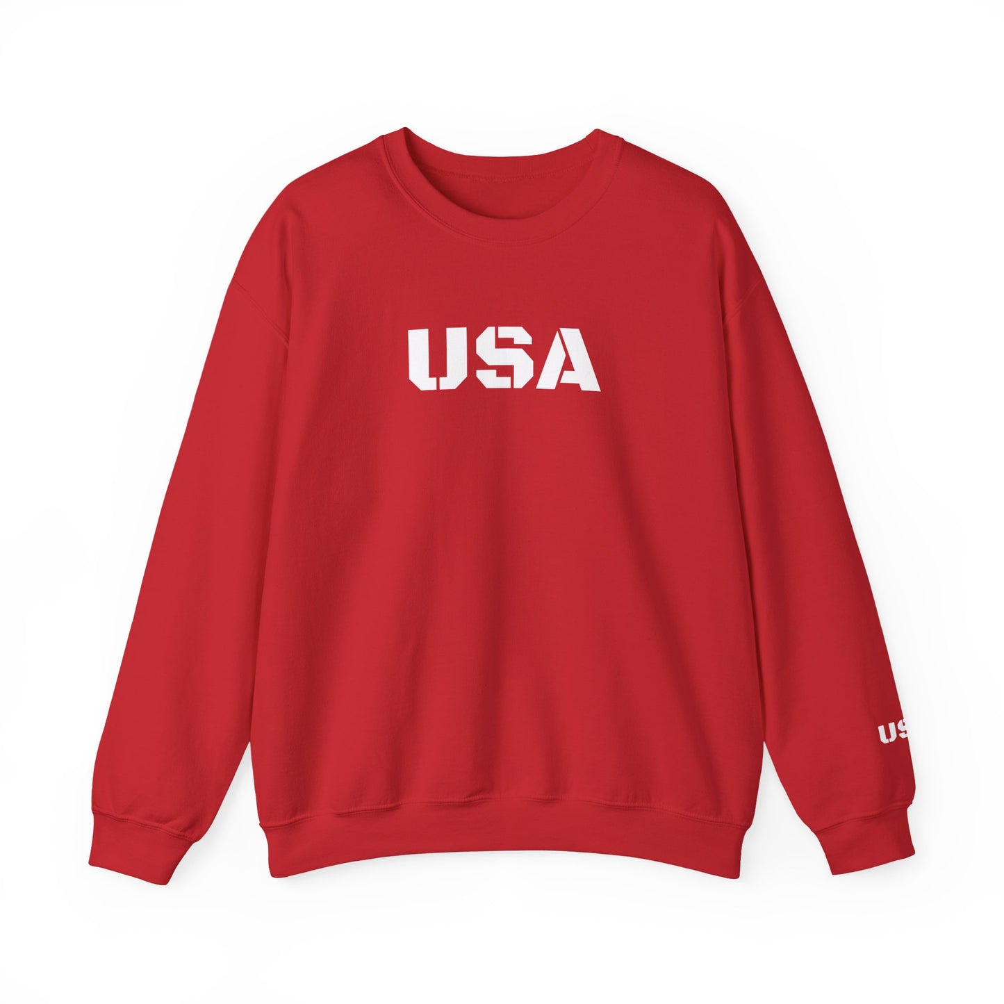 Cozy USA Unisex Crewneck Sweatshirt | Perfect Layering Piece for Every Season | Great Gift for Him/Her | Trendy Style for Casual Outings