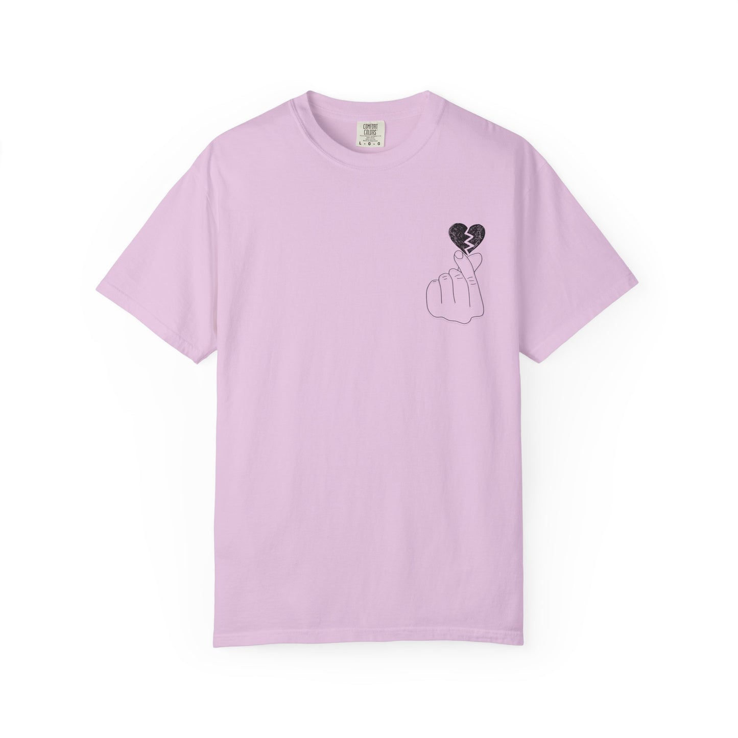 Heartbreak Unisex Garment-Dyed T-Shirt - Trendy Casual Tee for Self-Expression