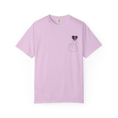 Heartbreak Unisex Garment-Dyed T-Shirt - Trendy Casual Tee for Self-Expression