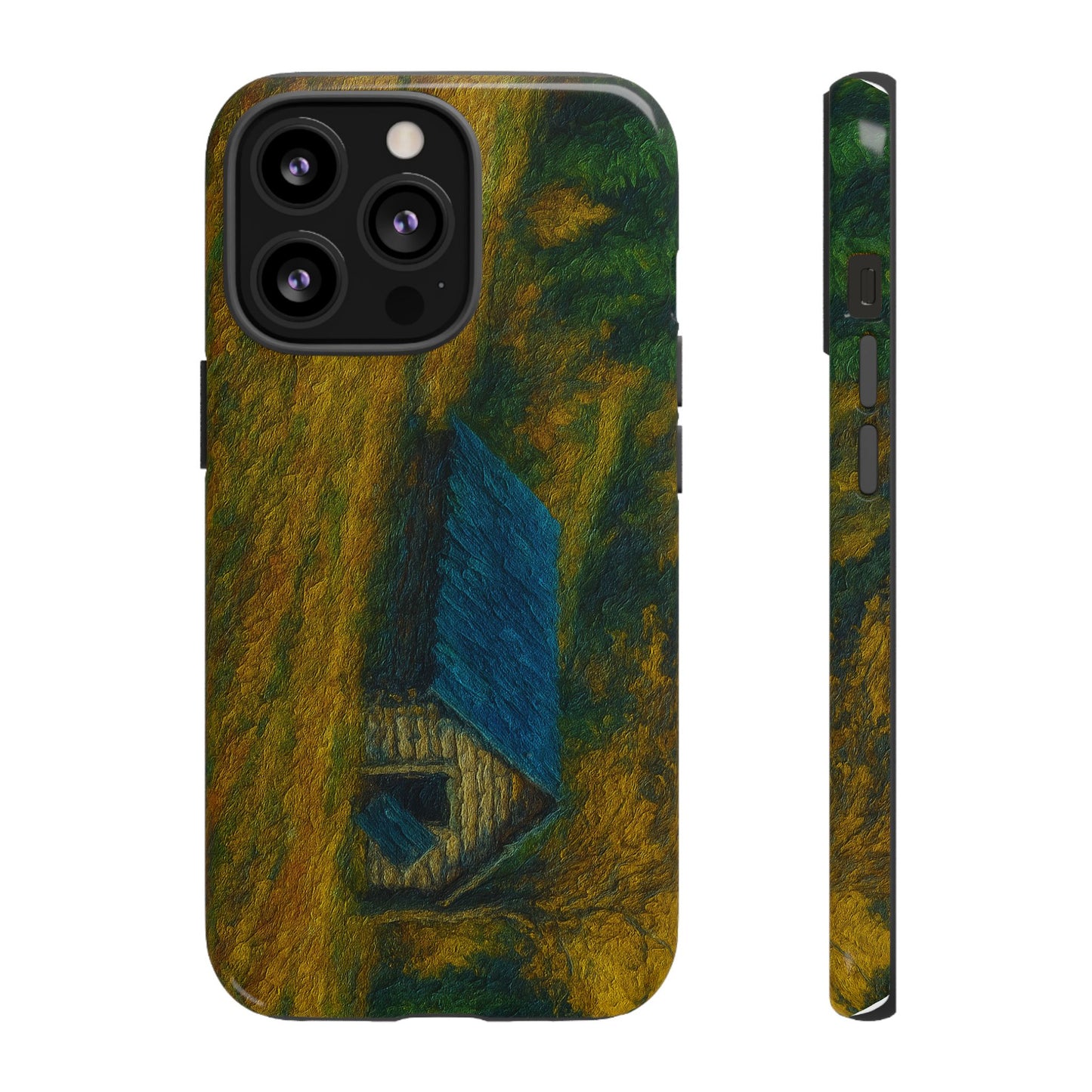 Artistic Phone Case by Tough Cases, Nature-Inspired Phone Protection, Unique Gift for Nature Lovers, Stylish Accessory, Fall Aesthetic - TRV