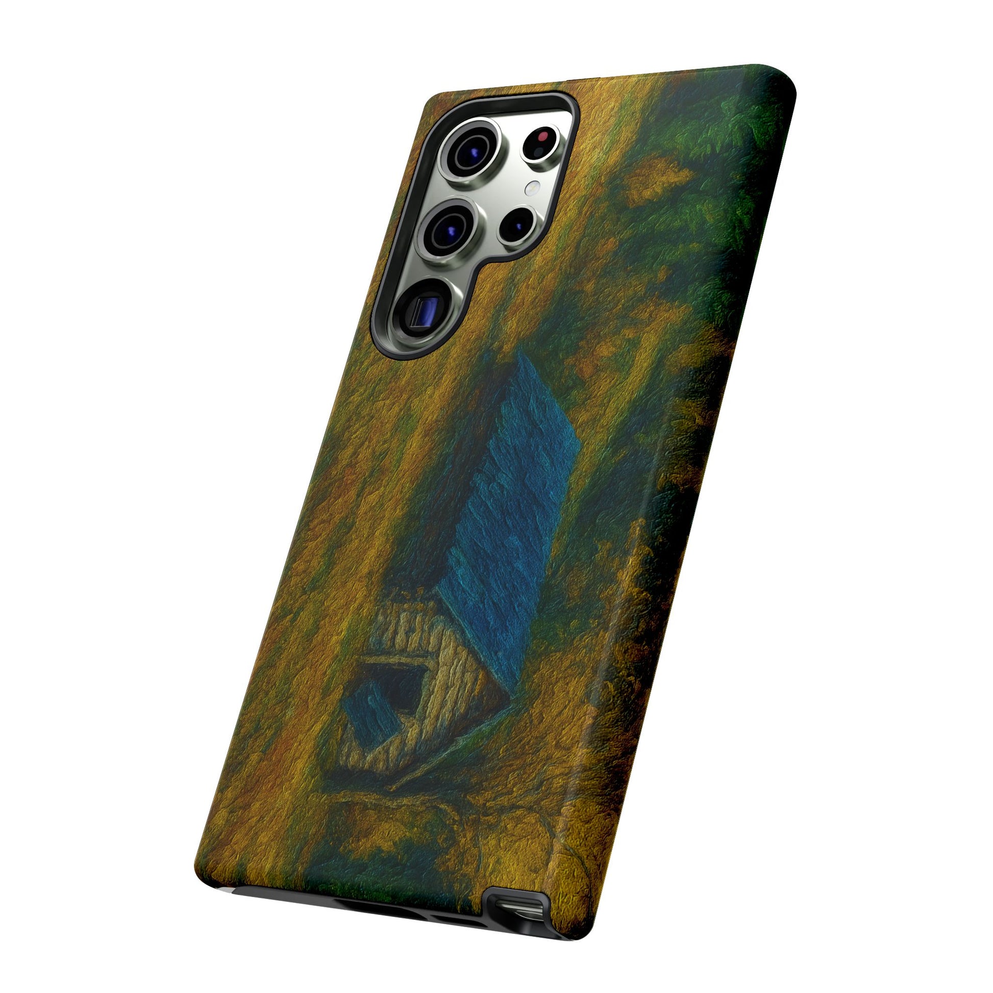 Artistic Phone Case by Tough Cases, Nature-Inspired Phone Protection, Unique Gift for Nature Lovers, Stylish Accessory, Fall Aesthetic - TRV