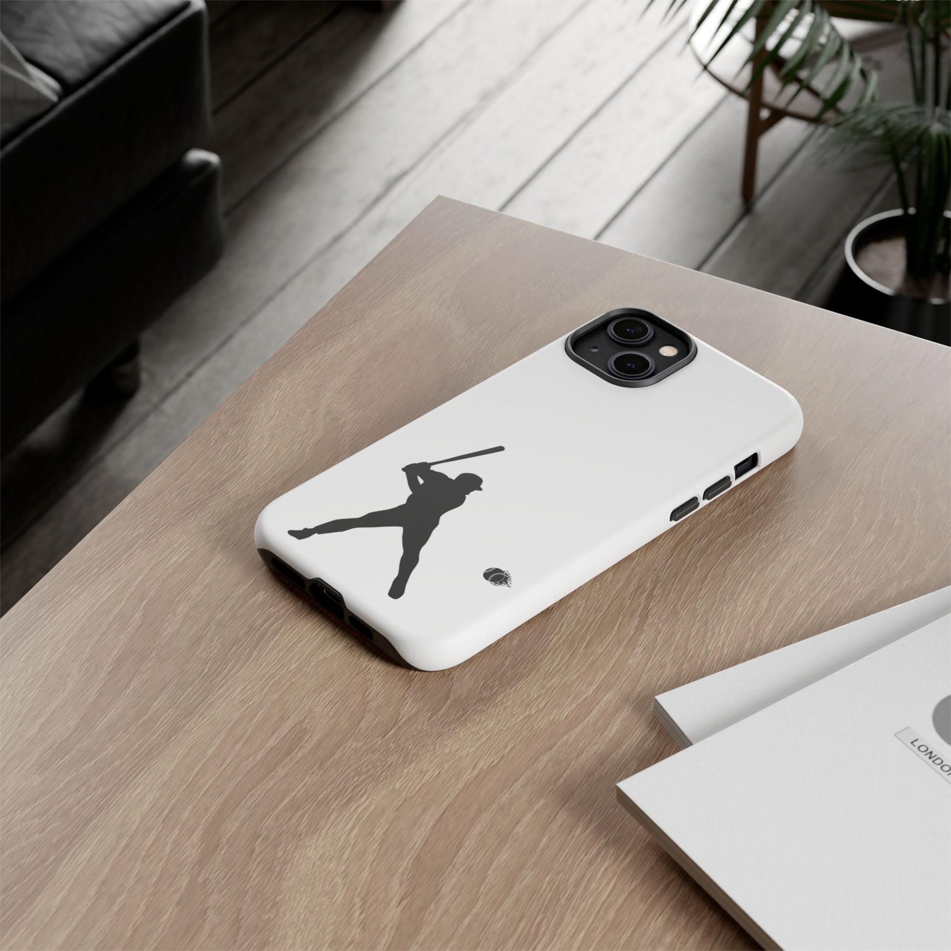 Baseball Phone Case, Sporty Accessories for Fans, Tough Cases, Gift for Athletes, Perfect for Sports Enthusiasts - TRV