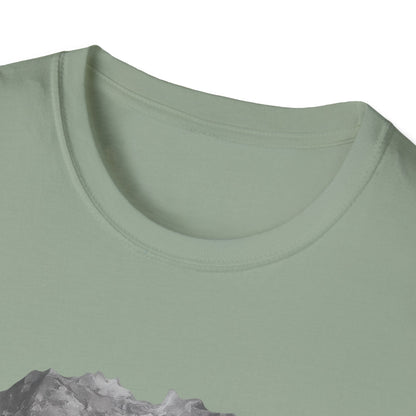 Serene Nature Landscape T-Shirt - Comfortable Unisex Tee, Outdoor Adventures, Nature Lover Gift, Casual Wear, Stylish Spring Top - TRV