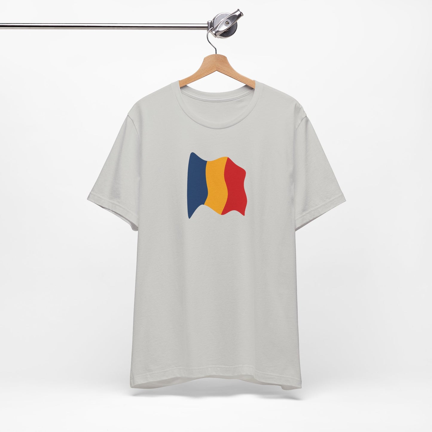 Romanian Flag Unisex Short Sleeve Tee, Casual Shirt, Travel T-Shirt, Gift for Romanians, Summer Outfit, Everyday Wear