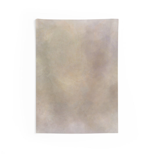Soft pastel Cloud Mist tapestry wall hanging for living room or bedroom, featuring a serene cloud design by Printify.