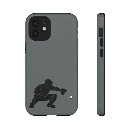 Baseball Catcher Phone Case, Sports Phone Accessory, Tough Cases, Gift for Athletes, Sports Fan Merchandise, Unique Design - TRV