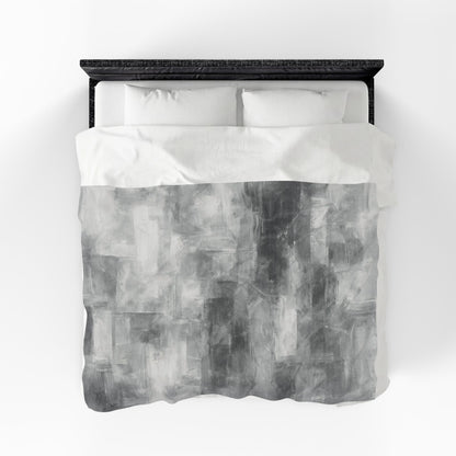 Velveteen plush blanket with all-over print, soft and cozy throw for living room or bedroom, by Printify.