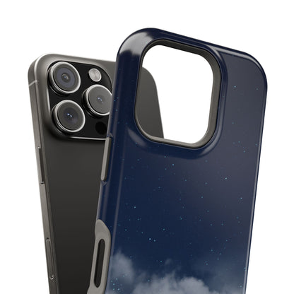 Night Sky Magnetic Impact-Resistant Phone Case — Foggy Cloud Design