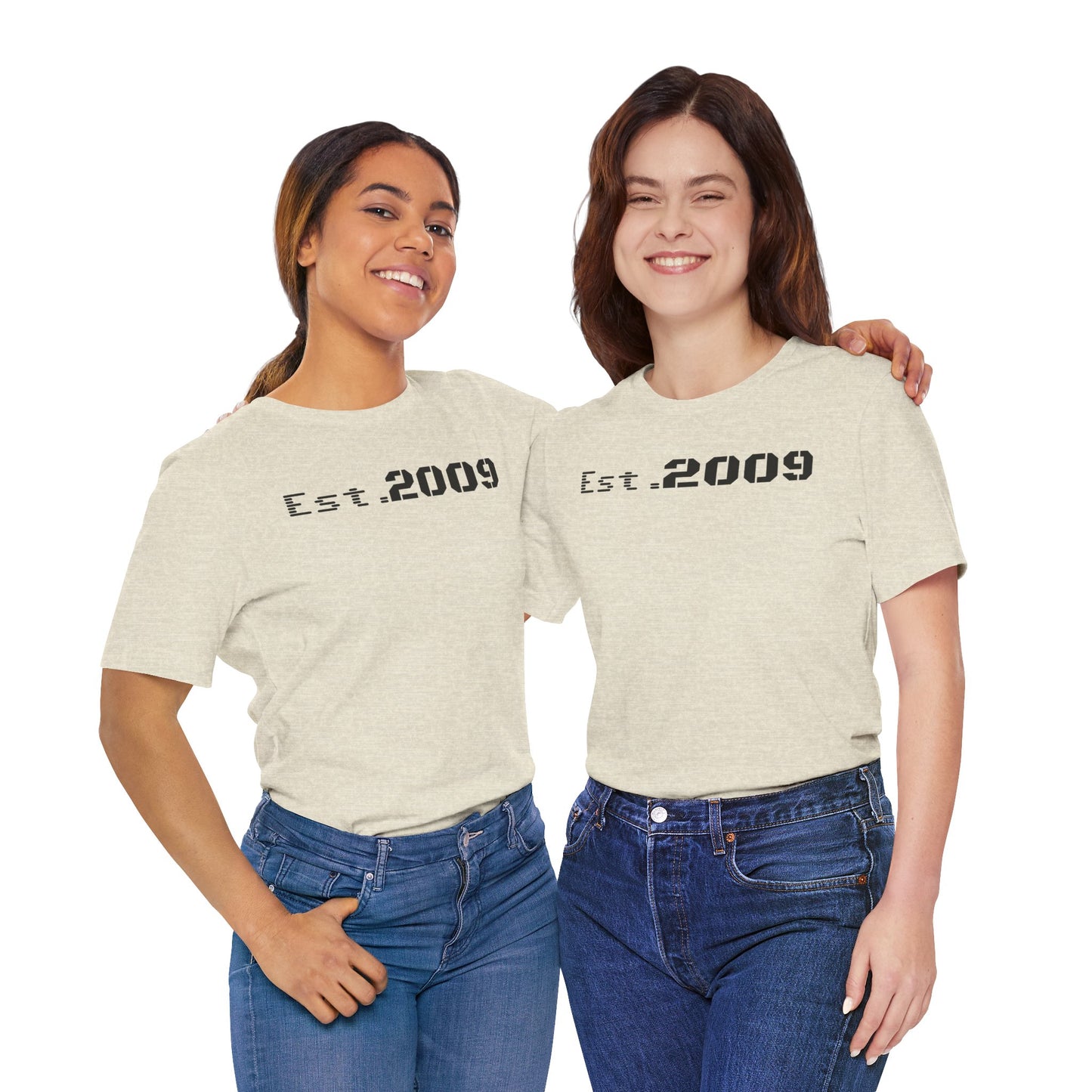 Established 2009 Unisex Tee - Casual Wear, Birthday Gift, Graduation Outfit, Anniversary Shirt, Personalized Fashion - TRV