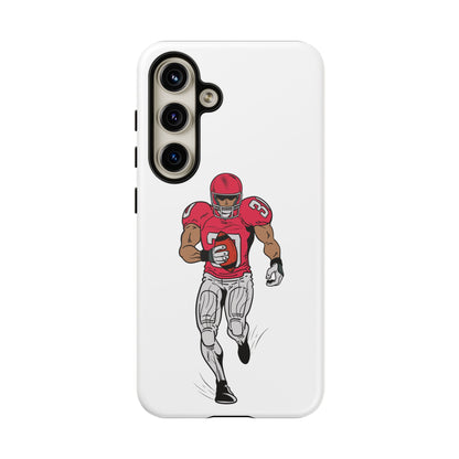 Football Player Tough Case, Sports Phone Cover, Athlete Gift, Tough Phone Case, Fall Sports, Football Lover's Accessory - TRV